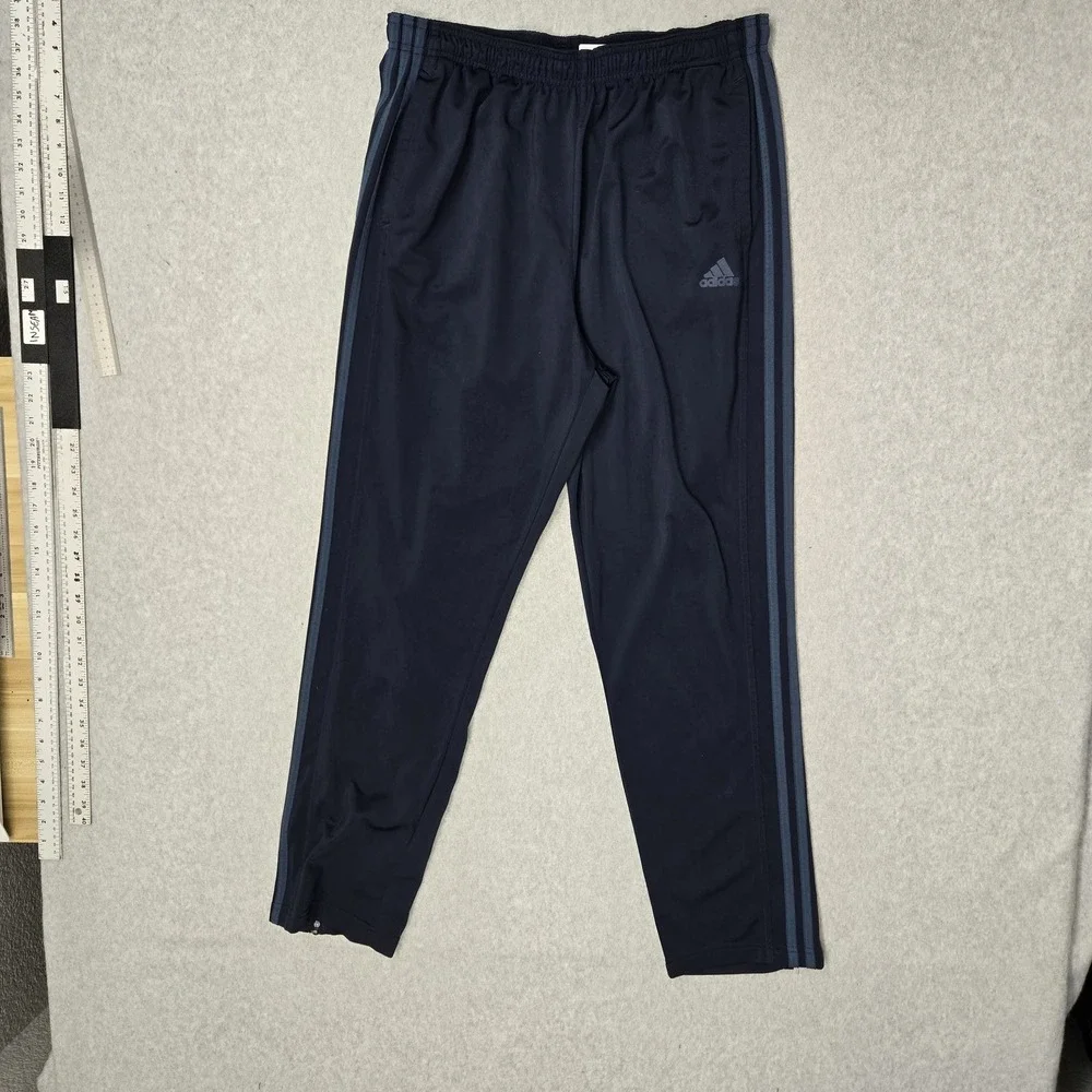 Adidas Men Pants XL Navy Blue Activewear Pants PRIMEGREEN Track